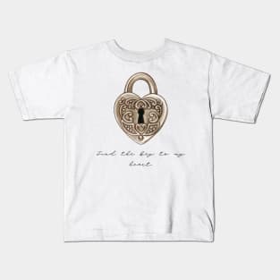 Find The Key To My Heart Kids T-Shirt